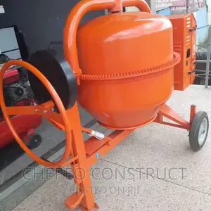 Pan-Type Concrete Mixer